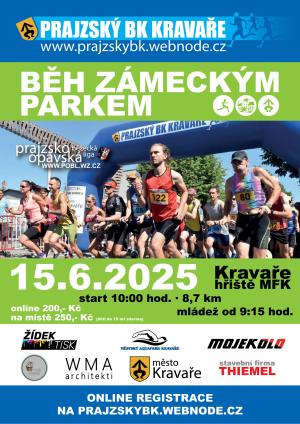 Běh zámeckým parkem