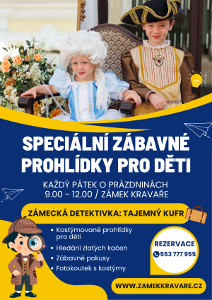 Speciální zábavné prohlídky pro děti